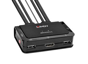 4002888423441 - LINDY LINDY 2 Port DisplayPort 12 USB 20 KVM Switch mit Audio KVM-Umschalter Display-Port Maus Tastatur 4096 x 2160 Pixel 4002888423441 - LINDY LINDY 2 Port DisplayPort 12 USB 20 KVM Switch mit Audio KVM-Umschalter Display-Port Maus Tastatur 4096 x 2160 Pixel