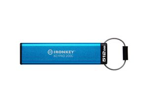 0740617336597 - KINGSTON 512GB USB-C IronKey Keypad 200C 0740617336597 - KINGSTON 512GB USB-C IronKey Keypad 200C
