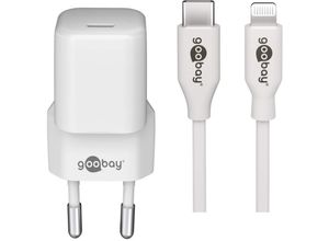 4040849645754 - GOOBAY 64575 - USB (PD)-Ladegerät 5-20 V 3 A 30 W Lightning weiß 4040849645754 - GOOBAY 64575 - USB (PD)-Ladegerät 5-20 V 3 A 30 W Lightning weiß