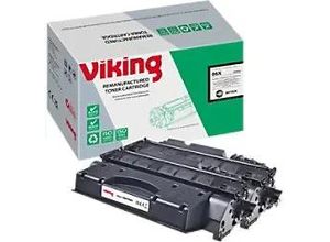 8717868133611 - Viking 05X Kompatibel HP Tonerkartusche CE505XD Schwarz Duopack 2 Stück