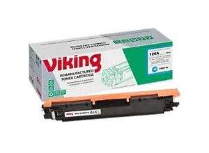 8717868104956 - Viking 126A Kompatibel HP Tonerkartusche CE311A Cyan