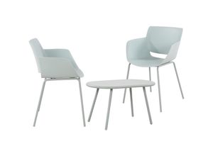 4255716356811 - Sitzgruppe Velvena für den Garten I Set aus Tisch Velva und Stühlen Alpena I Outdoor-Set wetterfest und UV-beständig I Gartenmöbel 4255716356811 - Sitzgruppe Velvena für den Garten I Set aus Tisch Velva und Stühlen Alpena I Outdoor-Set wetterfest und UV-beständig I Gartenmöbel