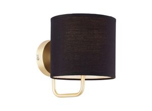 4004353365805 - BRILLIANT Lampe Clarie Wandleuchte messing gebürstet schwarz 1x D45 E14 40W geeignet für Tropfenlampen (nicht enthalten) Für LED-Leuchtmittel geeignet 4004353365805 - BRILLIANT Lampe Clarie Wandleuchte messing gebürstet schwarz 1x D45 E14 40W geeignet für Tropfenlampen (nicht enthalten) Für LED-Leuchtmittel geeignet