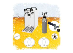 0762743488186 - Komplett Set - Zapfanlage Bierzapfanlage - Kontakt 40 2-leitig Trockenkühler Durchlaufkühler 50 Liter h Green Line Zapfkopf 25 Liter AdapterZapfkopfNC Adapter 0762743488186 - Komplett Set - Zapfanlage Bierzapfanlage - Kontakt 40 2-leitig Trockenkühler Durchlaufkühler 50 Liter h Green Line Zapfkopf 25 Liter AdapterZapfkopfNC Adapter