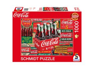 4001504599140 - Schmidt Puzzle 1000 - Coca Cola Motiv 2 (Puzzle) 4001504599140 - Schmidt Puzzle 1000 - Coca Cola Motiv 2 (Puzzle)