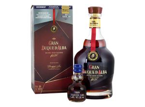 8410028904044 - Gran Duque DAlba Brandy 400 % vol 07 Liter + Mini Gran Duque DAlba XO 400% vol 50 ml