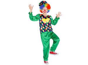 4260505449735 - tectake® Jungenkostüm Clown Freddy 4260505449735 - tectake® Jungenkostüm Clown Freddy
