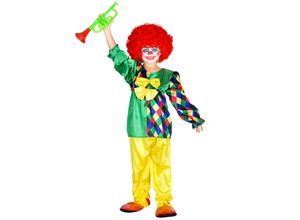 4260505449681 - tectake® Mädchenkostüm Clowni Mimmi
