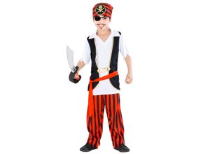4260505449322 - tectake® Jungenkostüm Captain Messerjockel