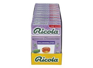7610700946473 - Ricola Holunderblüten Bonbons 50 g 10er Pack 7610700946473 - Ricola Holunderblüten Bonbons 50 g 10er Pack