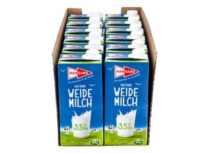4016241170507 - Hansano haltbare Weidemilch 35% 1 Liter 12er Pack 4016241170507 - Hansano haltbare Weidemilch 35% 1 Liter 12er Pack