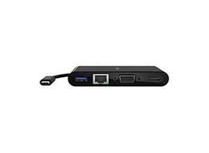0745883799121 - schwarz USB-C auf Gigabit-Ethern HDMI VGA USB-A-Adapter schwarz AVC005BTBK 0745883799121 0745883799121 - schwarz USB-C auf Gigabit-Ethern HDMI VGA USB-A-Adapter schwarz AVC005BTBK 0745883799121
