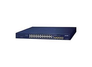 4711605285483 - PLANET GS-4210-24T4S - Switch - L4 - managed - 24 x 10 100 1000 + 4 x SFP - Desktop an Rack montierbar 4711605285483 - PLANET GS-4210-24T4S - Switch - L4 - managed - 24 x 10 100 1000 + 4 x SFP - Desktop an Rack montierbar