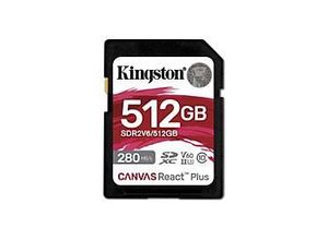 0740617340570 - Canvas React Plus - Flash-Speicherkarte - 512 GB - Video Class V60 UHS-II U3 Class10 - SDXC UHS-II 0740617340570 - Canvas React Plus - Flash-Speicherkarte - 512 GB - Video Class V60 UHS-II U3 Class10 - SDXC UHS-II