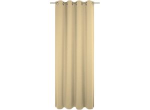 4004567373740 - Vorhang WIRTH Trondheim B beige Gardinen 345cm Ösen 132cm Polyacryl nach Maß B132cm H345cm 4004567373740 - Vorhang WIRTH Trondheim B beige Gardinen 345cm Ösen 132cm Polyacryl nach Maß B132cm H345cm