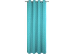 4004567393205 - Vorhang WIRTH Trondheim B blau (türkis) Gardinen 365cm Ösen 132cm Polyacryl nach Maß B132cm H365cm 4004567393205 - Vorhang WIRTH Trondheim B blau (türkis) Gardinen 365cm Ösen 132cm Polyacryl nach Maß B132cm H365cm