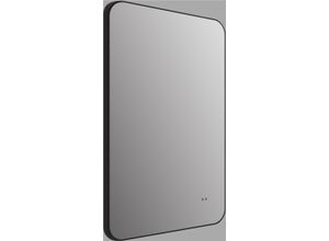 4260671850069 - Spiegel TALOS ALVITO schwarz B43cm H70cm T25cm Aluminium Spiegel Hand Wave Sensor in matt schwarz 70x43 cm 4260671850069 - Spiegel TALOS ALVITO schwarz B43cm H70cm T25cm Aluminium Spiegel Hand Wave Sensor in matt schwarz 70x43 cm