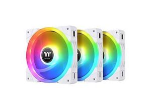 4713227537247 - CL-F161-PL12SW-A PC-Gehäuse-Lüfter Weiß Transparent RGB (B x H x T) 120 x 120 x 25 mm inkl RGB-Beleuchtungssteuerung