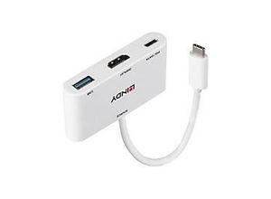4002888433402 - - Videoadapter - 24 pin USB-C männlich zu HDMI USB Typ A USB-C (nur Spannung) weiblich - 18 cm - weià - unterstützt Power Delivery 30 unterstützt 4K 30 Hz (3840 x 2160) 4002888433402 - - Videoadapter - 24 pin USB-C männlich zu HDMI USB Typ A USB-C (nur Spannung) weiblich - 18 cm - weià - unterstützt Power Delivery 30 unterstützt 4K 30 Hz (3840 x 2160)