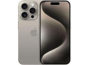 0195949019654 - APPLE Smartphone iPhone 15 Pro 256GB Mobiltelefone silberfarben (natural titanium) iPhone Bestseller 0195949019654 - APPLE Smartphone iPhone 15 Pro 256GB Mobiltelefone silberfarben (natural titanium) iPhone Bestseller