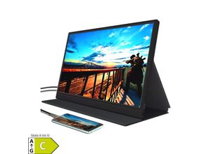 5706751075025 - PMO-15601 LED-Monitor EEK C (A - G) 396 cm (156 Zoll) 1920 x 1080 Pixel 169 USB-C® Mini HDMI™ Kopfhörer-Buchse IPS LED 5706751075025 - PMO-15601 LED-Monitor EEK C (A - G) 396 cm (156 Zoll) 1920 x 1080 Pixel 169 USB-C® Mini HDMI™ Kopfhörer-Buchse IPS LED