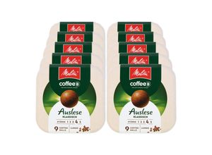 7616500945944 - CoffeeB Melitta Auslese Lungo 9 Coffee Balls 51 g 10er Pack