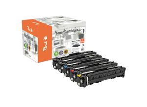 7640460547337 - H207X 5 Tonermodule XL (2xbk c m y) ersetzt HP No 207X W2210X*2 W2211X W2212X W2213X für zB HP Color LaserJet Pro MFP M 283 fdw (wiederaufbereitet)