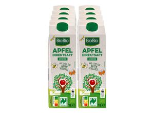 4316268706544 - BioBio Apfelsaft 1 Liter 8er Pack 4316268706544 - BioBio Apfelsaft 1 Liter 8er Pack