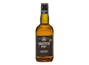 4316268657402 - Sheffer Fort Bourbon Whiskey 400 % vol 07 Liter - Inhalt 6 Flaschen