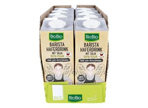 4316268667678 - BioBio Barista Haferdrink 1 Liter 8er Pack 4316268667678 - BioBio Barista Haferdrink 1 Liter 8er Pack