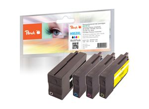 7640460544527 - HP 953 XL 4 Druckerpatronen XL (bk c m y) ersetzt HP No 953XL L0S70AE F6U16AE F6U17AE F6U18AE für zB HP OfficeJet Pro 7740 WF (wiederaufbereitet) 7640460544527 - HP 953 XL 4 Druckerpatronen XL (bk c m y) ersetzt HP No 953XL L0S70AE F6U16AE F6U17AE F6U18AE für zB HP OfficeJet Pro 7740 WF (wiederaufbereitet)