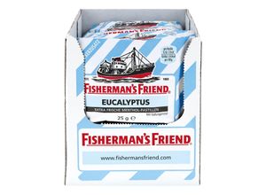 5000357101004 - Fishermans Friends Eucalyptus ohne Zucker 25 g 24er Pack 5000357101004 - Fishermans Friends Eucalyptus ohne Zucker 25 g 24er Pack
