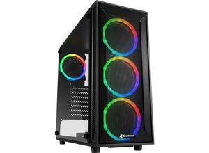 4044951034840 - TG4M RGB - ATX case - extended ATX - Gehäuse - Miditower - Schwarz