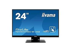 4948570116416 - iiyama ProLite T2454MSC-B1AG - LED-Monitor - 605 cm (238) - Touchscreen - 1920 x 1080 Full HD (1080p) @ 60 Hz - IPS - 250 cd m² - 10001 - 5 ms - HDMI VGA - Lautsprecher - mattschwarz 4948570116416 - iiyama ProLite T2454MSC-B1AG - LED-Monitor - 605 cm (238) - Touchscreen - 1920 x 1080 Full HD (1080p) @ 60 Hz - IPS - 250 cd m² - 10001 - 5 ms - HDMI VGA - Lautsprecher - mattschwarz