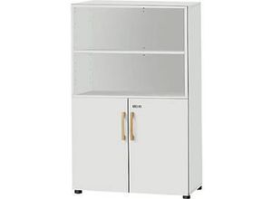 4251898812886 - Select Kombischrank Start Off Wood 4 OH abschließbar B 800 x T 420 x H 1470 mm Holz lichtgrau 4251898812886 - Select Kombischrank Start Off Wood 4 OH abschließbar B 800 x T 420 x H 1470 mm Holz lichtgrau