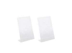 4004360937217 - Tischaufsteller Acryl schräg A5 2 Stück