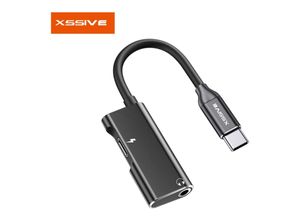 4252021397409 - Cofi 1453 - cofi Adapter Audio Konverter Typ-C auf Minijack 35mm + Typ-C Adapter Anschluss Converter schwarz 4252021397409 - Cofi 1453 - cofi Adapter Audio Konverter Typ-C auf Minijack 35mm + Typ-C Adapter Anschluss Converter schwarz