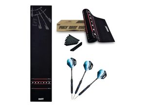 4255698285222 - Darts Teppich Matte Dartteppich Dartteppich mit 3 Steeldart Dartpfeile mit Metallspitze 4255698285222 - Darts Teppich Matte Dartteppich Dartteppich mit 3 Steeldart Dartpfeile mit Metallspitze