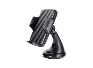 5903396142314 - HT1 Autohalterung Carbon KFZ-Halterung für das Armaturenbrett Handyhalterung Schwarz - Forcell