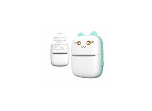 4255698241952 - Cofi 1453 - Mini-Katzen-Thermodrucker (7 Rollen im Lieferumfang enthalten) Print-App DruckerBlau 4255698241952 - Cofi 1453 - Mini-Katzen-Thermodrucker (7 Rollen im Lieferumfang enthalten) Print-App DruckerBlau