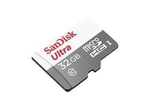 0619659184391 - SanDisk Ultra - Flash-Speicherkarte (microSDHC SD-Adapter inbegriffen) - 32 GB - Class 10 - microSDHC UHS-I