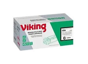 8717868014965 - Viking 15A Kompatibel HP Tonerkartusche C7115a Schwarz