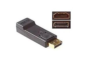 8716065246094 - Konvertierungsadapter DisplayPort zu HDMI DisplayPort Male HDMI Female Schwarz 8716065246094 - Konvertierungsadapter DisplayPort zu HDMI DisplayPort Male HDMI Female Schwarz