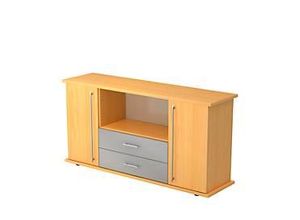 4032062005194 - Sideboard SB 2OH 2 Schübe BxTxH 1661x448x84cm Griff RE Bu