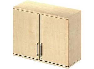 4251898808124 - Genius Aufsatzschrank TETRIS WOOD 2 OH B 1000 mm abschließbar Ahorn-Dekor