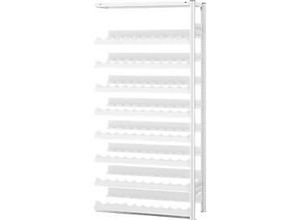 4250623706957 - Weinflaschenregal Anbaufeld Stecksystem 8 Einsätze H 2000 x B 1000 x T 300 mm