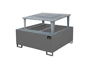 4052462000797 - Auffangwanne awa 1000 lackiert Mausgrau - Bauer