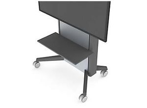 4260218667235 - Ablage für Monitorständer SMS Presence B 780 x T 350 x H 16 mm bis 12 kg anthrazitgrau 4260218667235 - Ablage für Monitorständer SMS Presence B 780 x T 350 x H 16 mm bis 12 kg anthrazitgrau