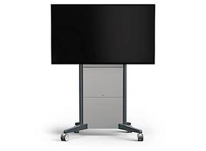 4260372451367 - Monitorständer SMS Presence mobil elektrisch höhenverstellbar für 1 Display ab 46 & bis 150 kg VESA Verriegelung Kabelmanagement anthrazit 4260372451367 - Monitorständer SMS Presence mobil elektrisch höhenverstellbar für 1 Display ab 46 & bis 150 kg VESA Verriegelung Kabelmanagement anthrazit