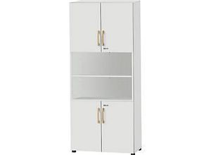 4251898812978 - Select Kombischrank Start Off Wood 6 OH abschließbar B 800 x T 420 x H 2196 mm Holz lichtgrau 4251898812978 - Select Kombischrank Start Off Wood 6 OH abschließbar B 800 x T 420 x H 2196 mm Holz lichtgrau